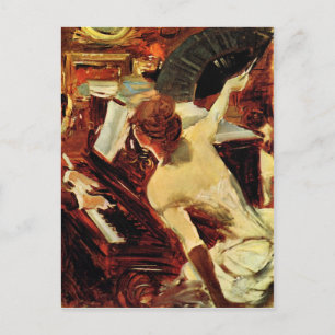 Giovanni Boldini - Singer Mondana Briefkaart