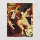 Giovanni Boldini - Singer Mondana Briefkaart (Voorkant)