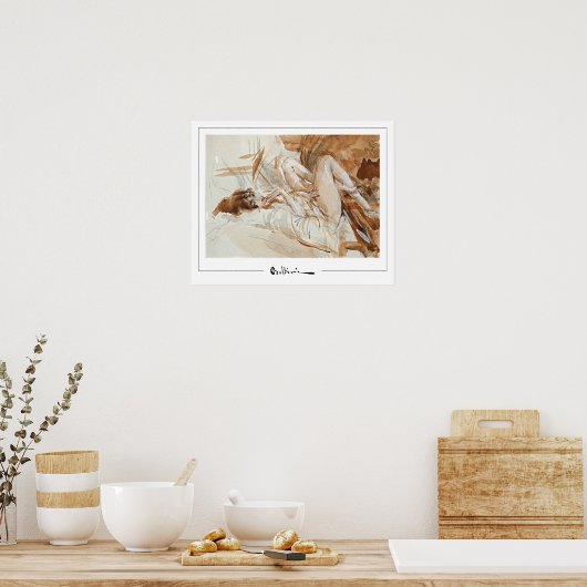 Giovanni Boldini Zedign Art Poster #11 (Keuken)