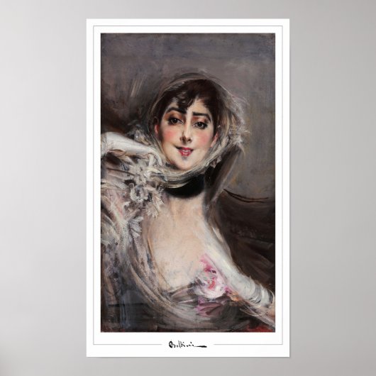Giovanni Boldini Zedign Art Poster #125 (Voorkant)
