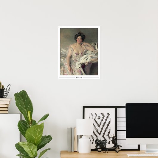 Giovanni Boldini Zedign Art Poster #13 (Thuiskantoor)