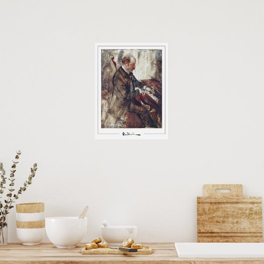 Giovanni Boldini Zedign Art Poster #14 (Keuken)