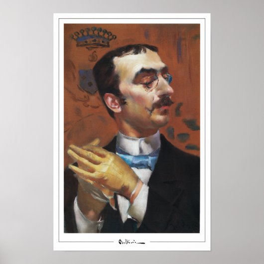 Giovanni Boldini Zedign Art Poster #201 (Voorkant)