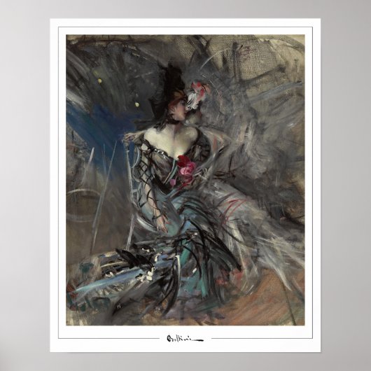 Giovanni Boldini Zedign Art Poster #234 (Voorkant)