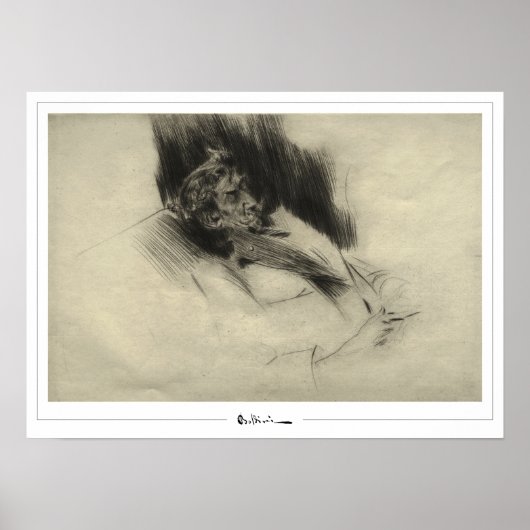 Giovanni Boldini Zedign Art Poster #336 (Voorkant)