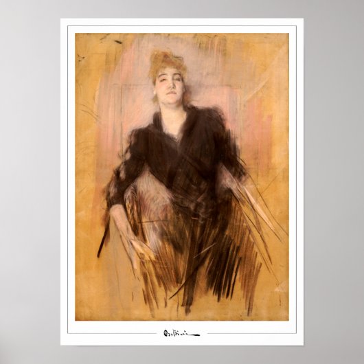 Giovanni Boldini Zedign Art Poster #400 (Voorkant)