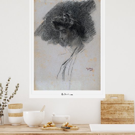 Giovanni Boldini Zedign Art Poster #479 (Keuken)