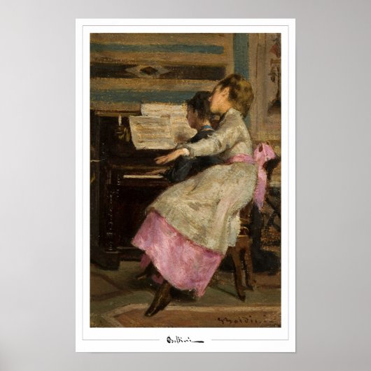 Giovanni Boldini Zedign Art Poster #599 (Voorkant)