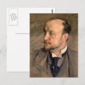 Giovanni Boldini zelf portret Briefkaart (Voorkant / Achterkant)