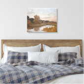 Giovanni Costa.- Castel Fusano Canvas Afdruk (Insitu (Slaapkamer))