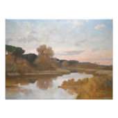 Giovanni Costa.- Castel Fusano Foto Afdruk (Voorkant)