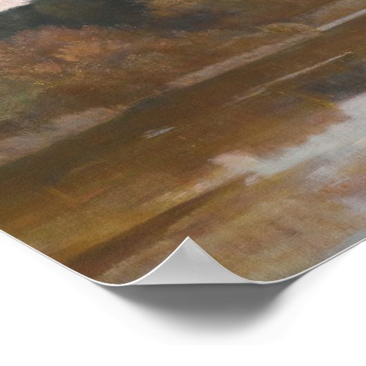 Giovanni Costa.- Castel Fusano Poster (Hoek)