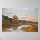 Giovanni Costa.- Castel Fusano Poster (Voorkant)