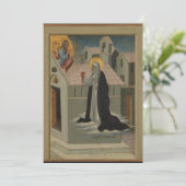 Giovanni di Paolo - Saint Catherine van Siena Exch Kaart (Staand voorkant)