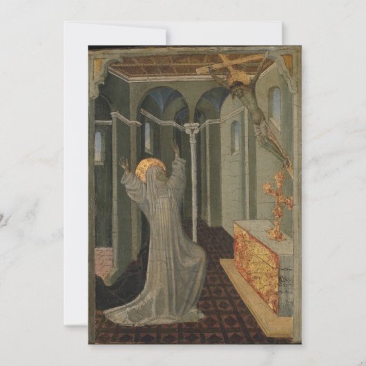 Giovanni di Paolo - Saint Catherine van Siena Rece Kaart (Voorkant)