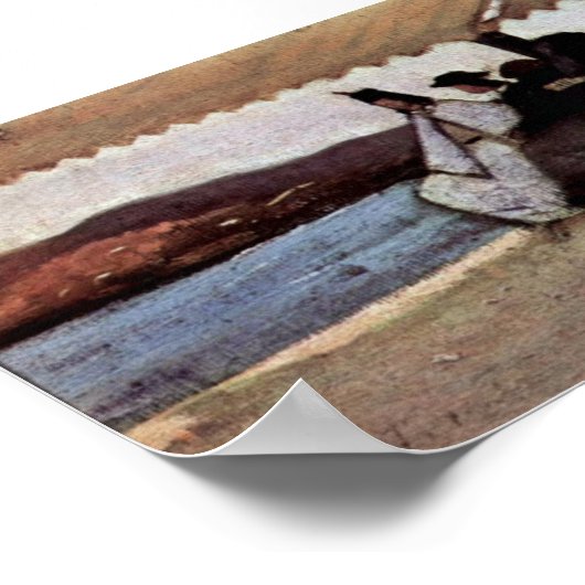 Giovanni Fattori - De Rotunda van Palmieri Poster (Hoek)