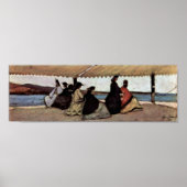 Giovanni Fattori - De Rotunda van Palmieri Poster (Voorkant)