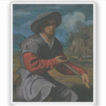 Giovanni Girolamo Savoldo - Herder met een fluit