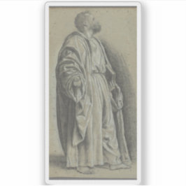 Giovanni Girolamo Savoldo - Studie voor Sint-Piete Sticker