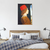 Giovanni II Bentivoglio, c. 1474-77 Canvas Afdruk (Insitu (Slaapkamer))