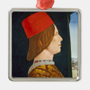 Giovanni II Bentivoglio, c. 1474-77 Metalen Ornament