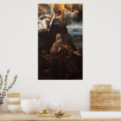 Giovanni Lanfranco - St Conrad Confalonieri - 1618 Poster (Keuken)