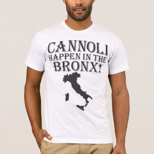 GIOVANNI PAOLO CANNOLI IS IN DE BRONX GEBEURD T-SHIRT