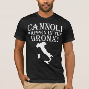 GIOVANNI PAOLO CANNOLI IS IN DE BRONX GEBEURD T-SHIRT