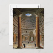 Giovanni Paolo Panini - The Pantheon, Rome Briefkaart (Voorkant / Achterkant)