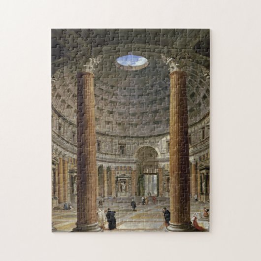 Giovanni Paolo Panini - The Pantheon, Rome Legpuzzel (Verticaal)