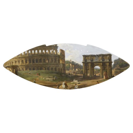 Giovanni Paolo Panini Uitzicht van het Colosseum American Football (Paneel)