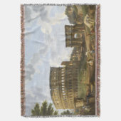 Giovanni Paolo Panini Uitzicht van het Colosseum Deken (Voorkant Verticaal)