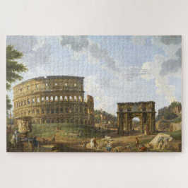Giovanni Paolo Panini Uitzicht van het Colosseum Legpuzzel
