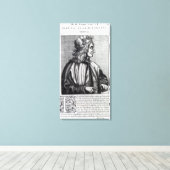 Giovanni Pico della Mirandola, uit Canvas Afdruk (Insitu (Houten vloer))