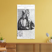 Giovanni Pico della Mirandola, uit Canvas Afdruk (Insitu (Woonkamer))