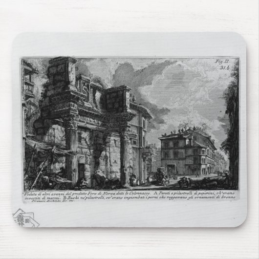 Giovanni Piranesi-Forum Nervae Muismat (Voorkant)