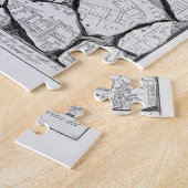 Giovanni Piranesi-Kaart van het oude Rome&Forma Ur Legpuzzel (Zijkant)