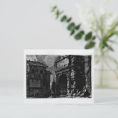 Giovanni Piranesi-Veduta met Arch of Titus Briefkaart (Staand voorkant)