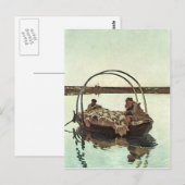 Giovanni Segantini - Ave Maria Briefkaart (Voorkant / Achterkant)