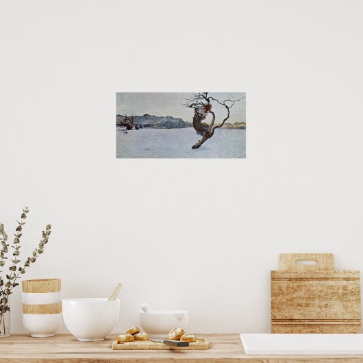 Giovanni Segantini - De boze moeders Poster (Keuken)