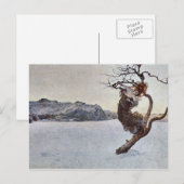 Giovanni Segantini - De kwaadaardige moeders Briefkaart (Voorkant / Achterkant)