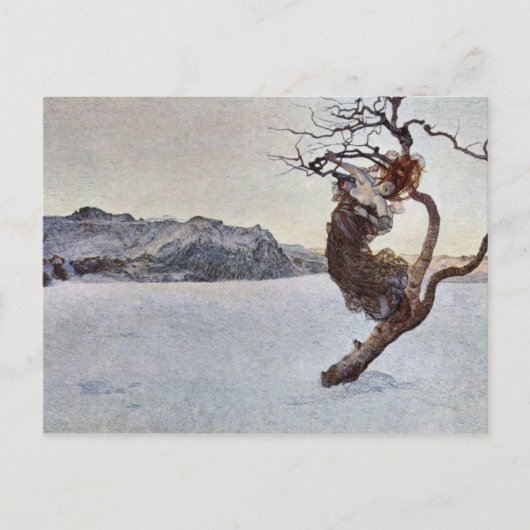 Giovanni Segantini - De kwaadaardige moeders Briefkaart (Voorkant)