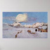 Giovanni Segantini - Dood Poster (Voorkant)