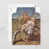 Giovanni Segantini - Fruit of Love Briefkaart (Voorkant / Achterkant)