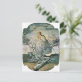 Giovanni Segantini - Life angel Briefkaart (Staand voorkant)