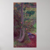 Giovanni Segantini Pine Tree Poster (Voorkant)