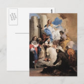 Giovanni Tiepolo - De Maagd met Zes Zagen Briefkaart (Voorkant / Achterkant)