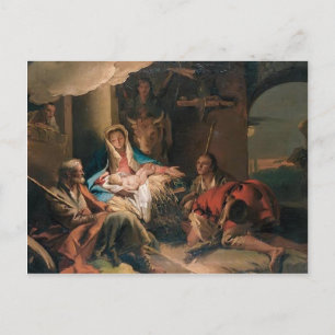 Giovanni Tiepolo - De sanering van de herders Briefkaart