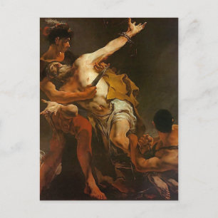 Giovanni Tiepolo - Martelarteldom St. Bartholomew Briefkaart