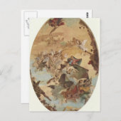 Giovanni Tiepolo: Vervoer van het Heilige Huis Briefkaart (Voorkant / Achterkant)